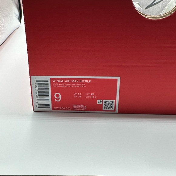 Women’s Nike Air Max Interlock Sizes 8,9 Shoes Grey Purple Amethyst DQ2904-002 - Picture 14 of 14